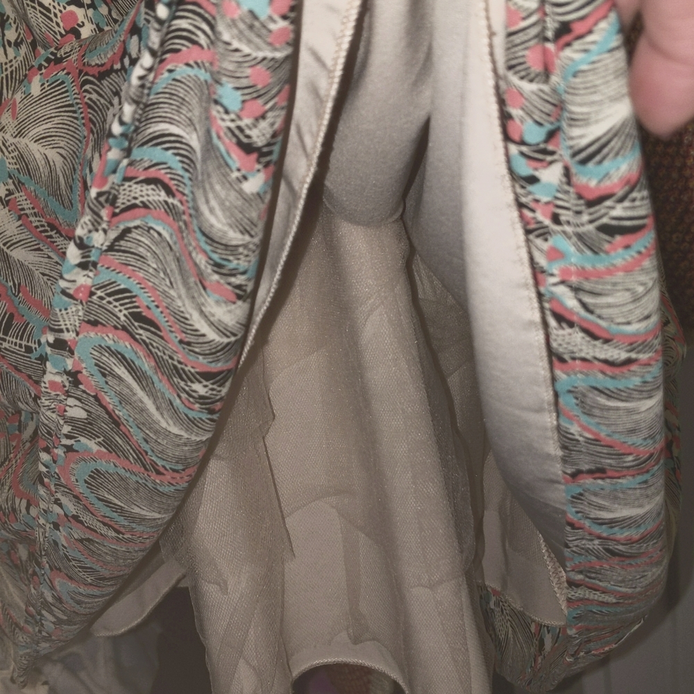 Hecka cute shirt sleeved woven dress xs